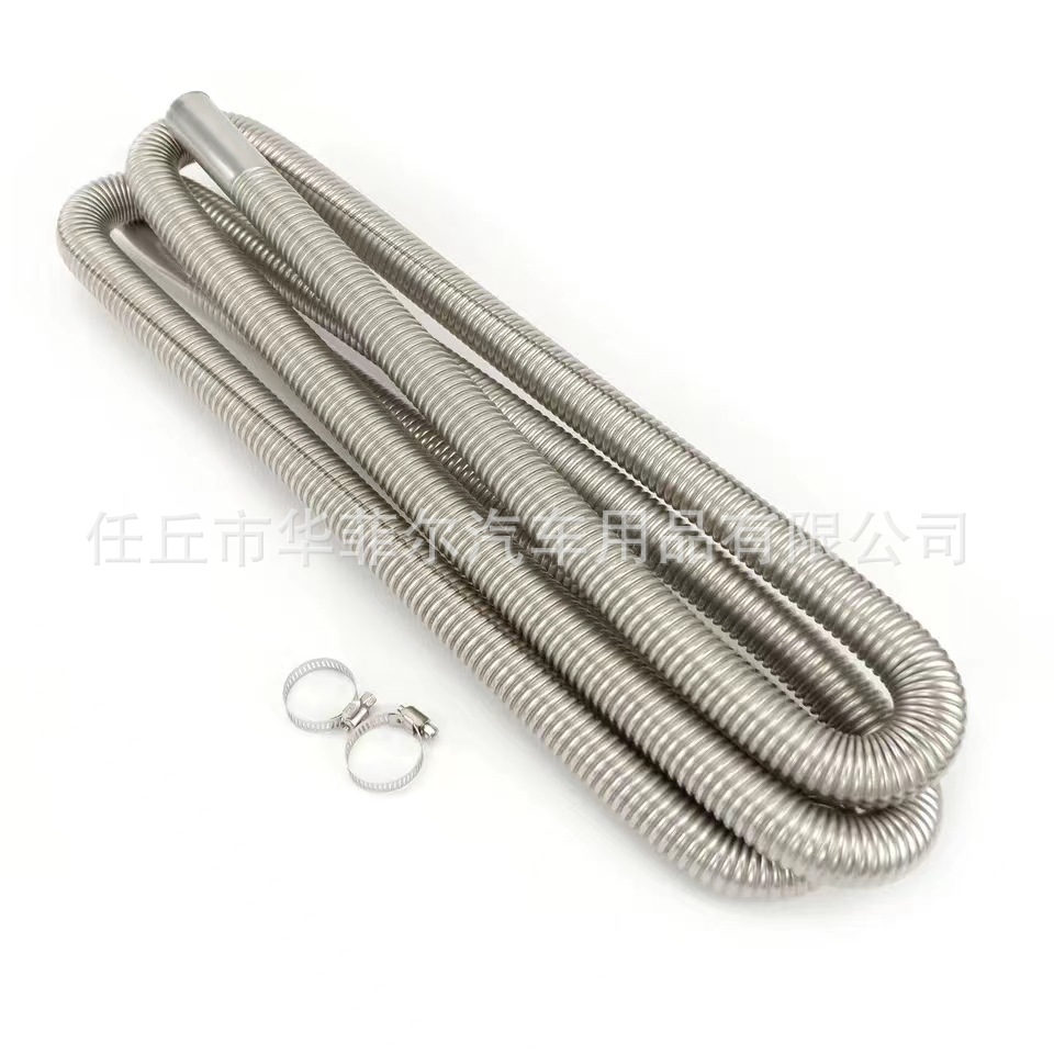 Cross-border foreign trade 60cm -300cm parking heater exhaust pipe muffler lengthened stainless steel exhaust pipe