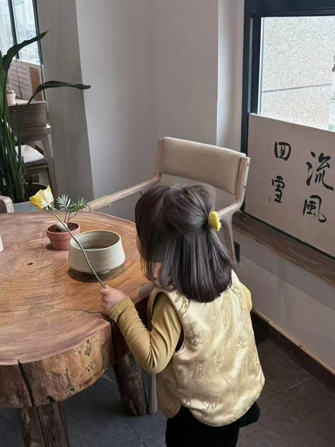 New Chinese Children's Clothing One Year Old Dress Men's Treasure Tang Suit Vest Autumn and Winter Girls Chinese Style Rabbit Jacquard Cotton Vest