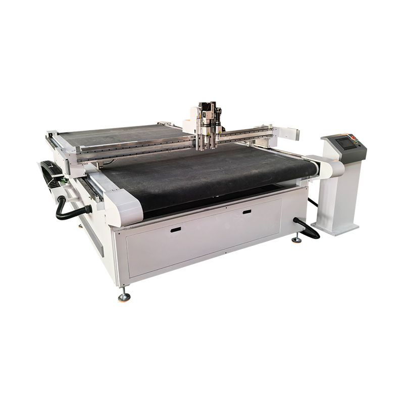 Cnc Leather Automatic Cutting Machine Rubber Sponge Pneumatic Knife Cutting Machine Flexible Material Special-Shaped Cutting Machine