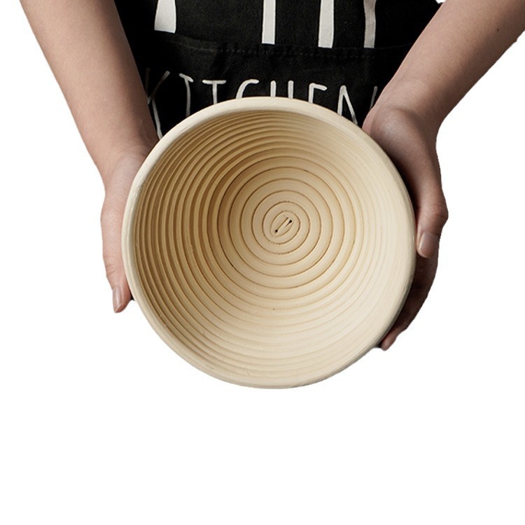 Nordic Handmade Rattan European-style Fermentation Basket Baoma Baking Meal Kitchen Utensils Country Bread Mold Fermentation Basket