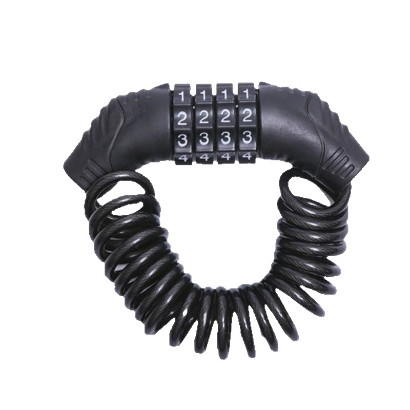 Mountain Bike Password Lock, Helmet Lock, Motorcycle Anti-Theft Portable Lock, Electric Vehicle Mini Cable Lock, Bicycle Lock