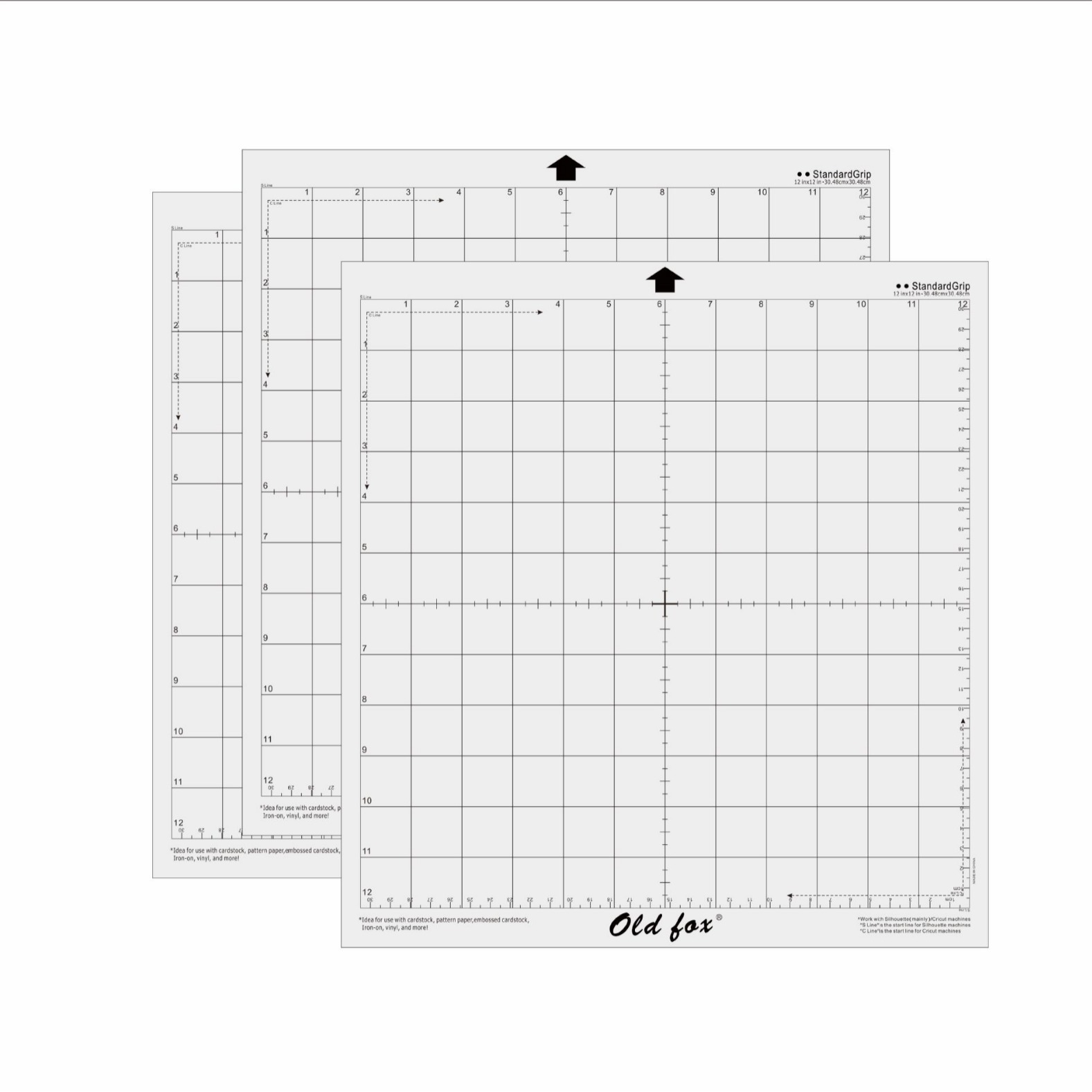 Cross-border New Engraving Machine Pad Sticky pvc Pad Special Cutting Pad Adhesive Pad 12*12 Medium Sticky Transparent