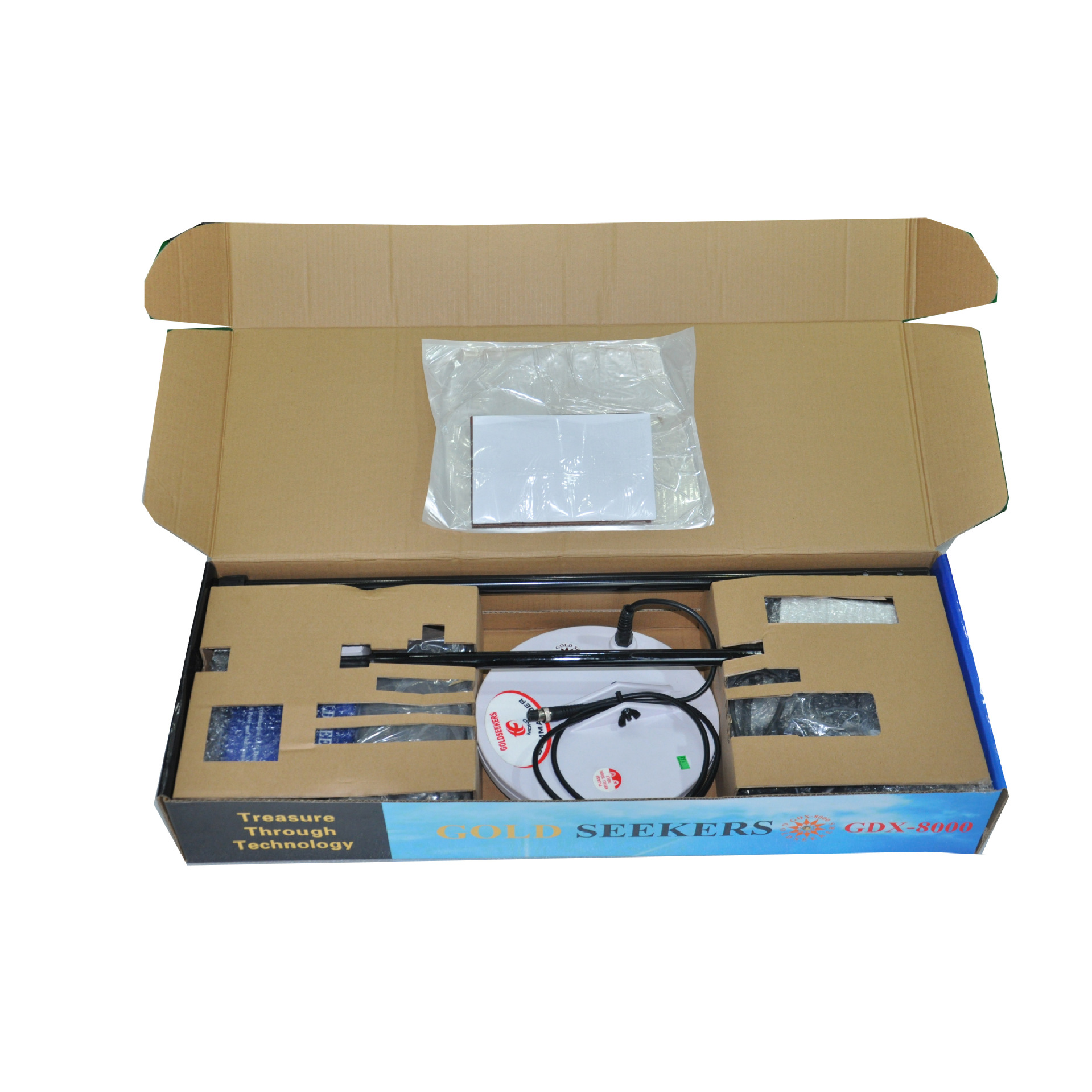 Gdx80000 Gold Detector for Outdoor Treasure Hunting, Metal and Gold Detection Equipment, Cross-Border