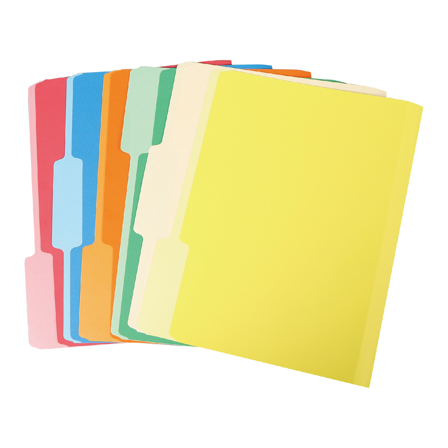 Manila Folder A4 Test Paper Folder-Page Learning Office Materials Collated Book-Book Type File Folder Separated Text
