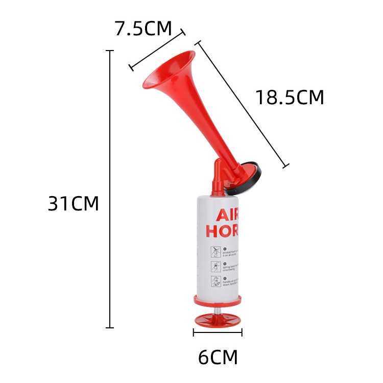 Hand-held push air horn Marine hand-held air horn Fan horn Football field cheer horn Environmental protection
