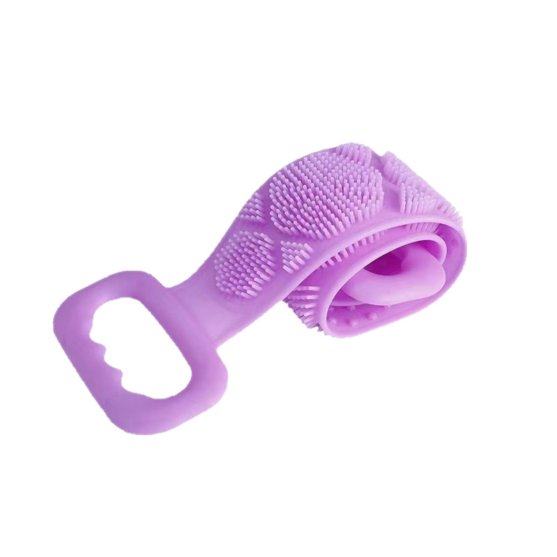 Household Bathing Silicone Bath Towel for Men and Women Strong Back Inspection Magic Long Back Skin-peeling Painless Bath Brush