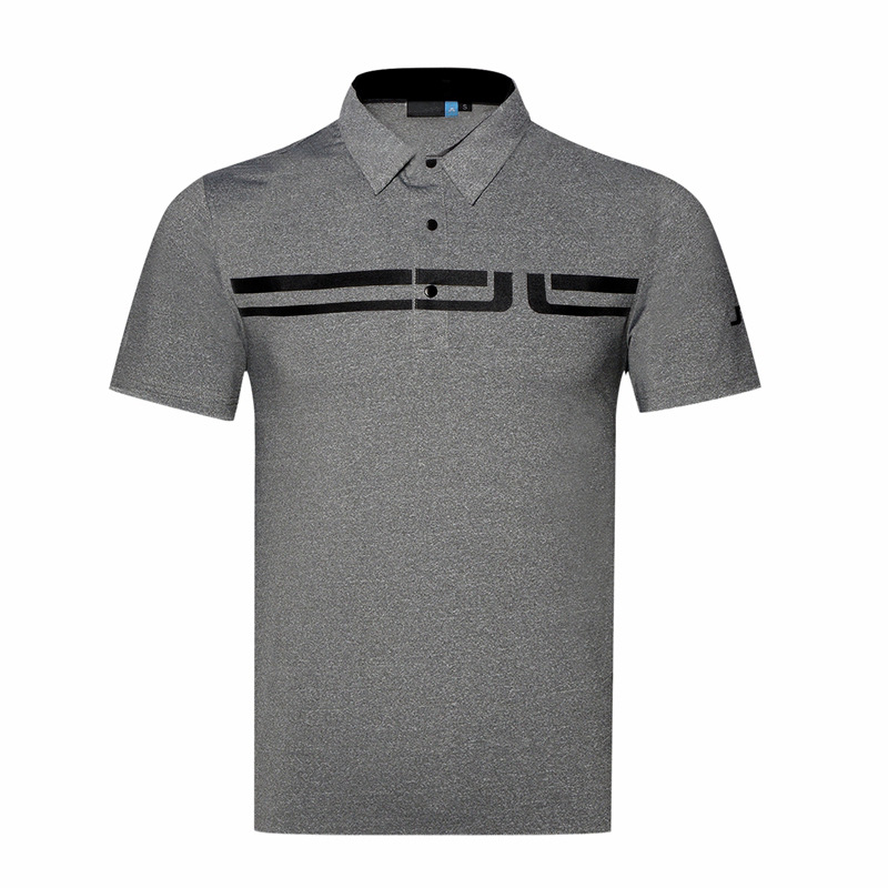 Summer New Men's Golf Clothes Loose Breathable Short-sleeved T-shirt Casual Stretch Sweat-wicking Quick-drying Polo Shirt