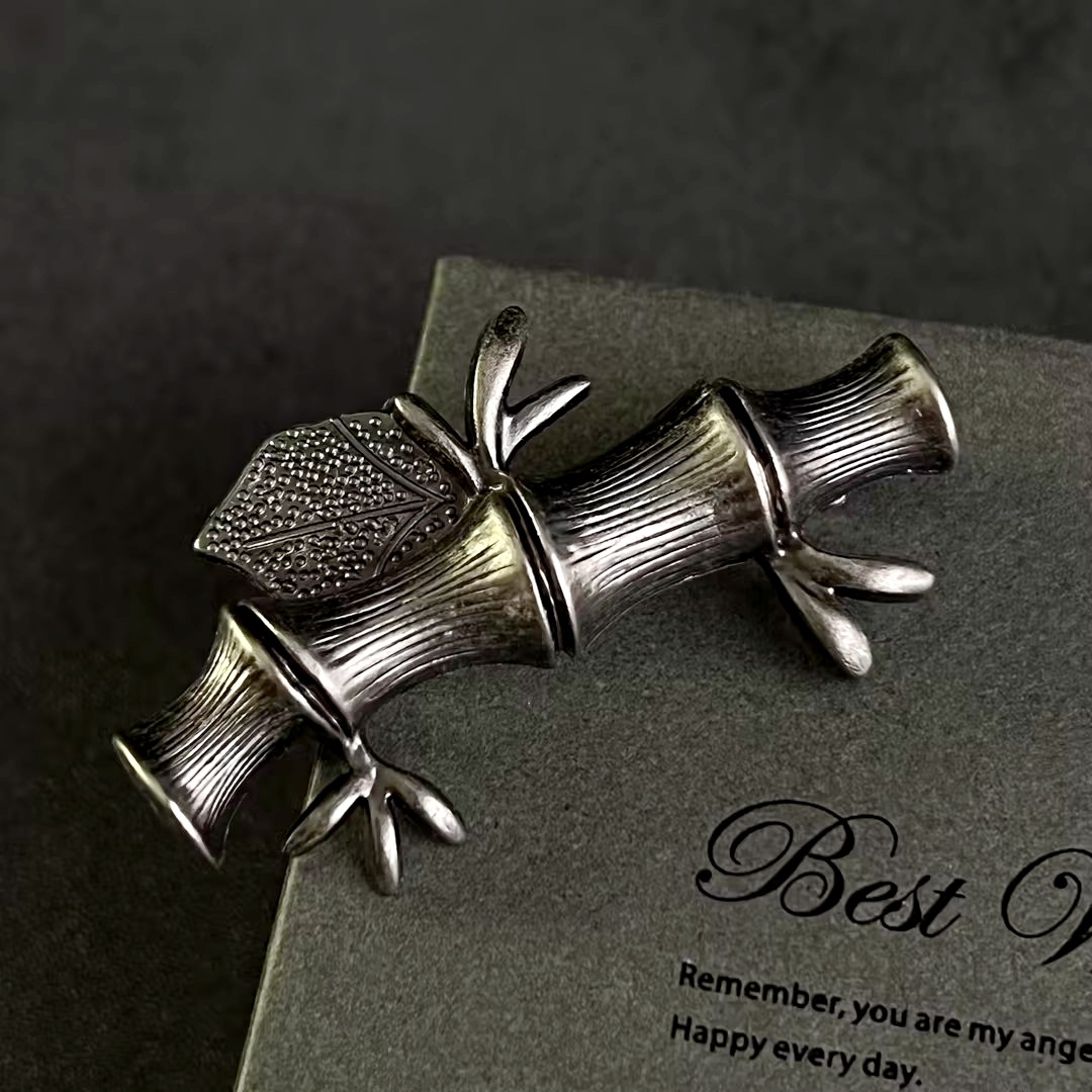 JM metal zinc alloy plating light gram color retro pattern large button pin series factory direct wholesale