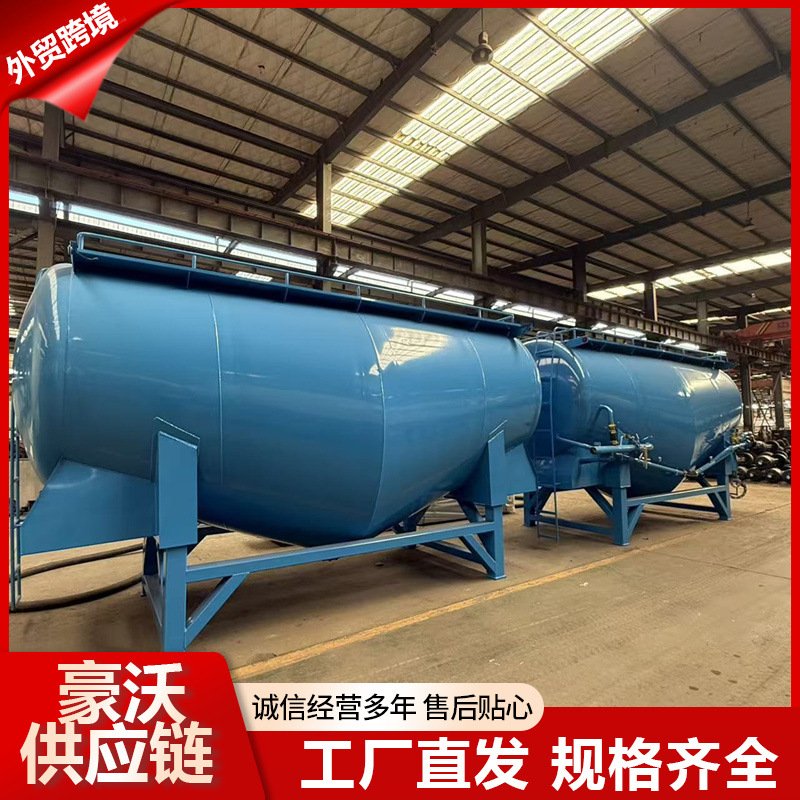 Полуприцеп-цистерна 55 кубов для транспортировки порошка и гранул, грузовик для сыпучего цемента, дизельный двигатель