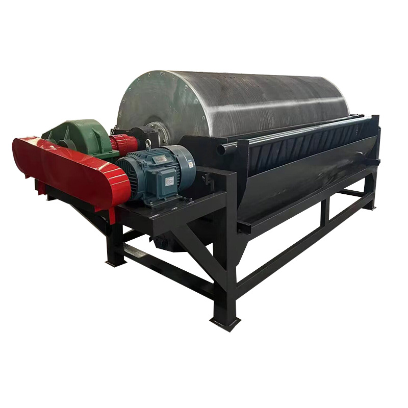 Permanent Magnetite Magnetic Separation Equipment Dry and Wet Iron Remover Magnetite Dry Magnetic Separator Iron Removal Double Barrel Magnetic Soil Remover