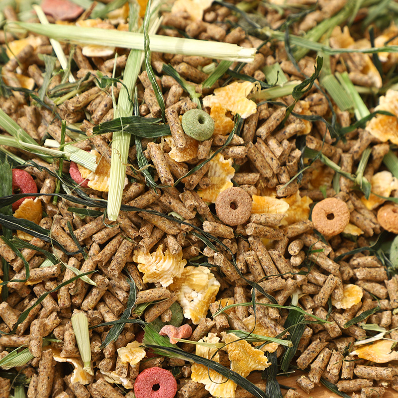 Full-Price Nutritious Pet Rabbit Food, Grain, Dry Wheat Grass, Fruit and Vegetable Bags, Pet Rabbit Food, Extruded Food, Whole Box Wholesale Manufacturer