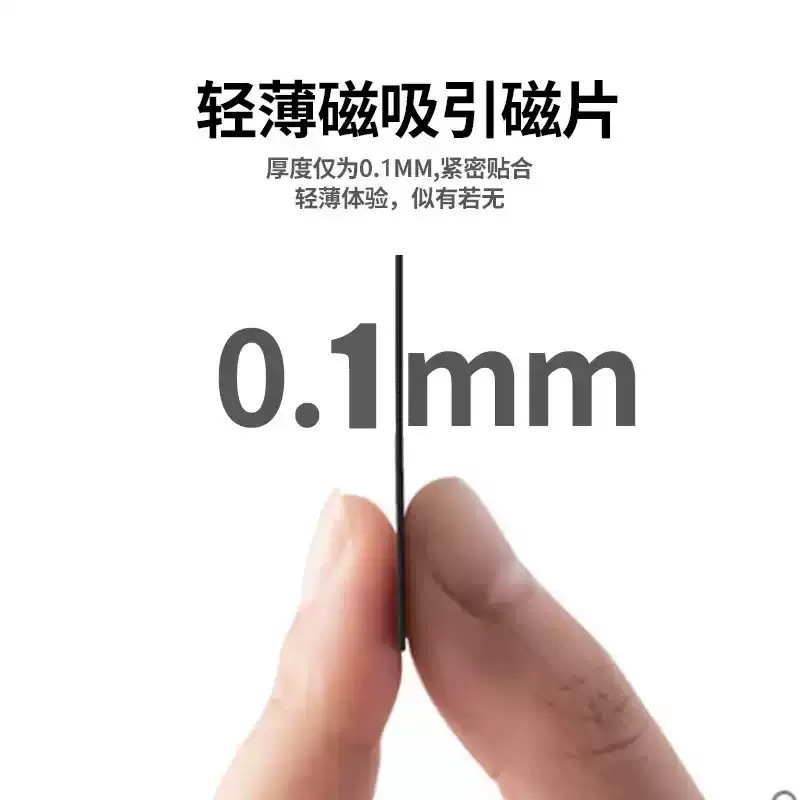 Ultra-Thin Round Magnetic Sheet with Holes Suitable for Mobile Phone Radiator, Mobile Phone Holder, Tablet, Flexible Spring Steel Material