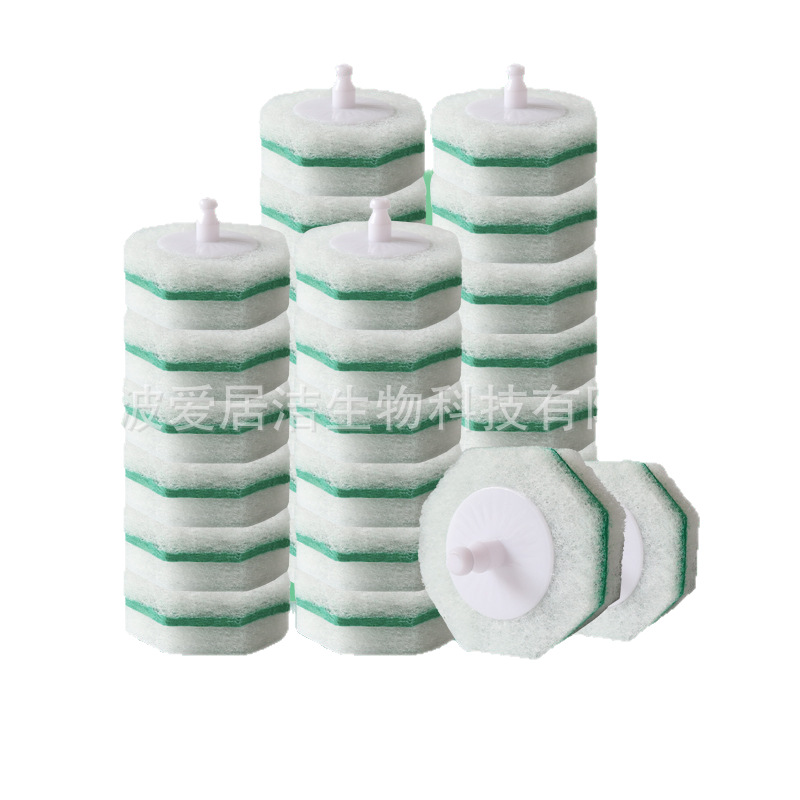 Gao Le Cloo Disposable Toilet Brush Green Jasmine New Model No Dead Angle Toilet Brush Head Wall-Mounted Cleaning