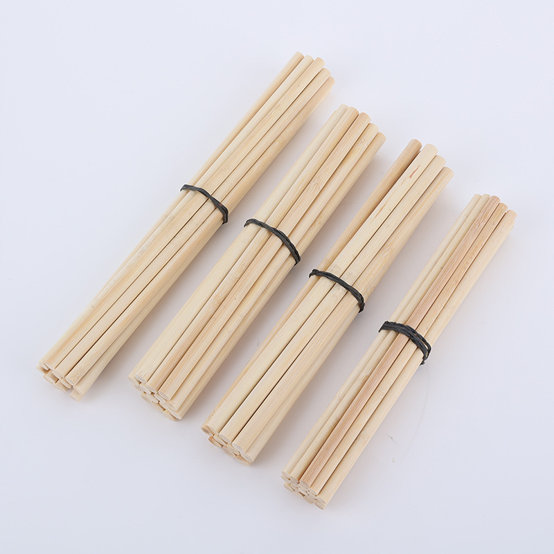 Mugwort Hammer Handle ☛ 3-12mm High-Quality Bamboo Sticks and Bamboo Sticks for Outdoor Handmade DIY Assembly Materials Lantern Sticks