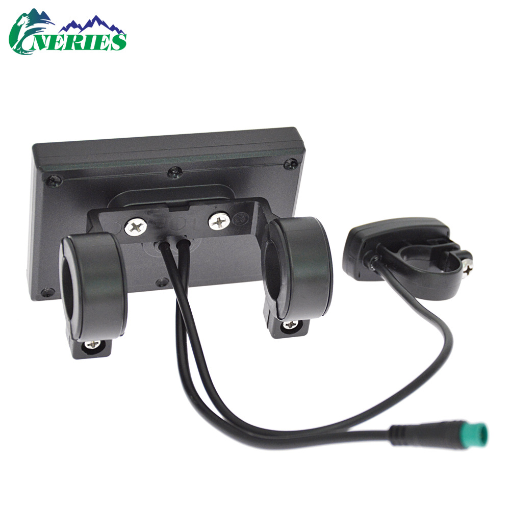 Kunteng LD3 intelligent instrument electric mountain bike LCD data display five-core waterproof head modification parts