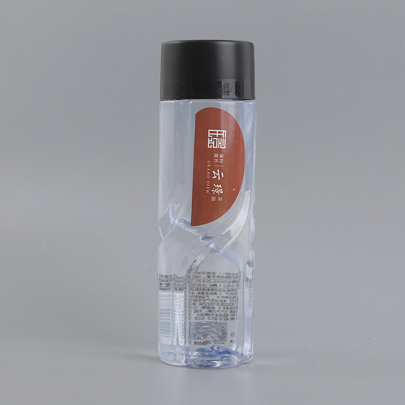 Baisui Pure Water Mountain Mineral Water Black Cap Customized 348ml Business Tea Cup Drinking Water Wedding Store Enterprise