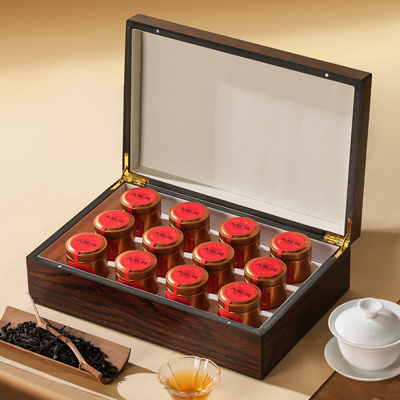 Wuyishan Super Dahongpao Rock Tea Oolong Tea Zhengshan Small Group Gift Boxes High-end Gifts Jin Junmei