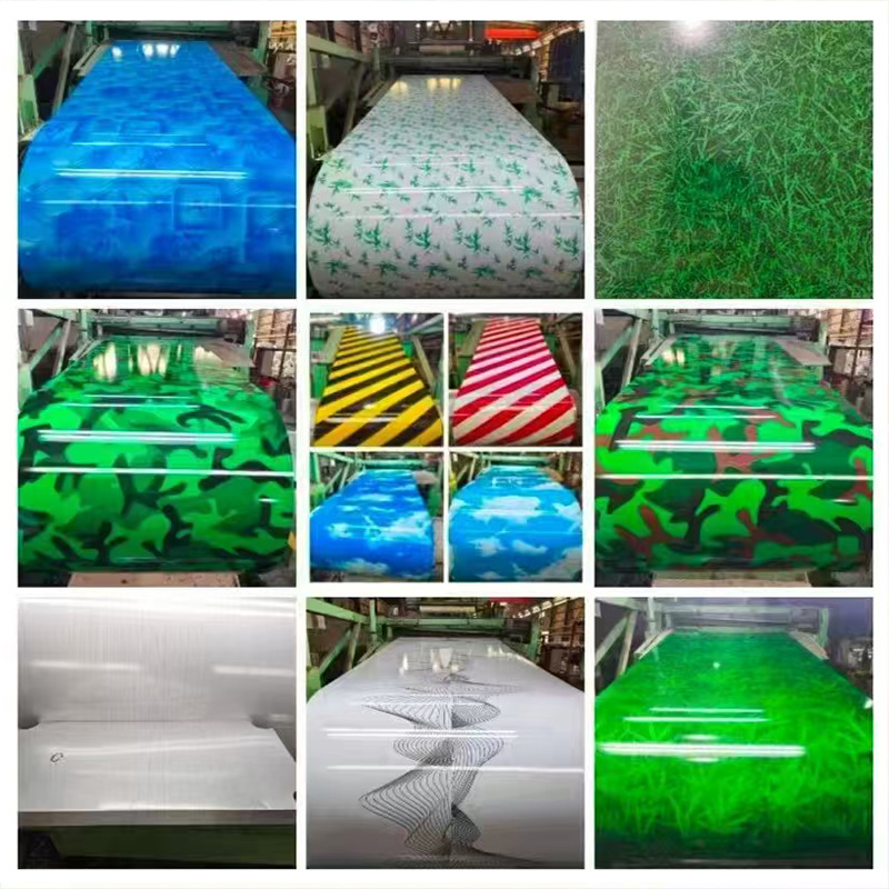 Colored Steel Tile Printed Gray Brick Retro Colored Steel Plate Flat Galvanized Plate Enclosure Roof Tile Canopy Plate Embossed Plate