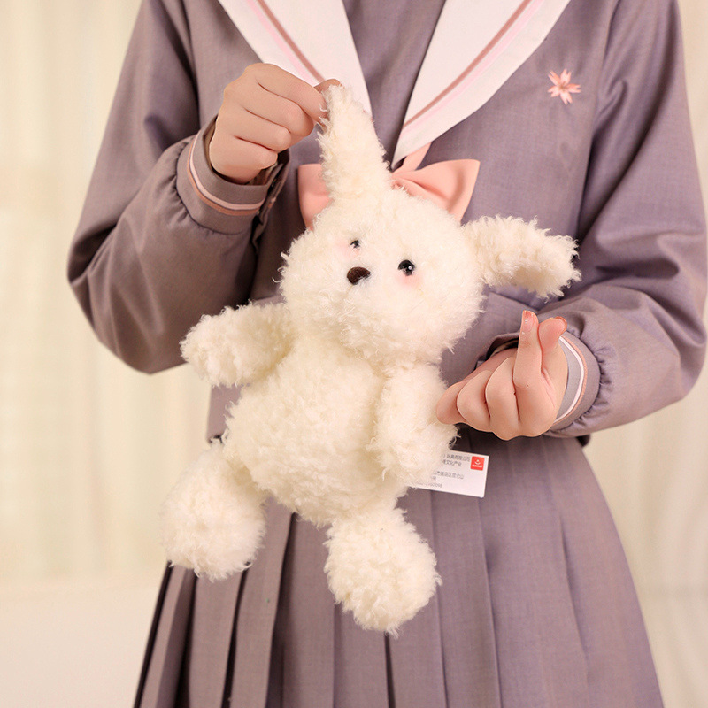 Jumping Dog doll for girls pillow dog plush toy gift scrawl doll sleeping one piece wholesale