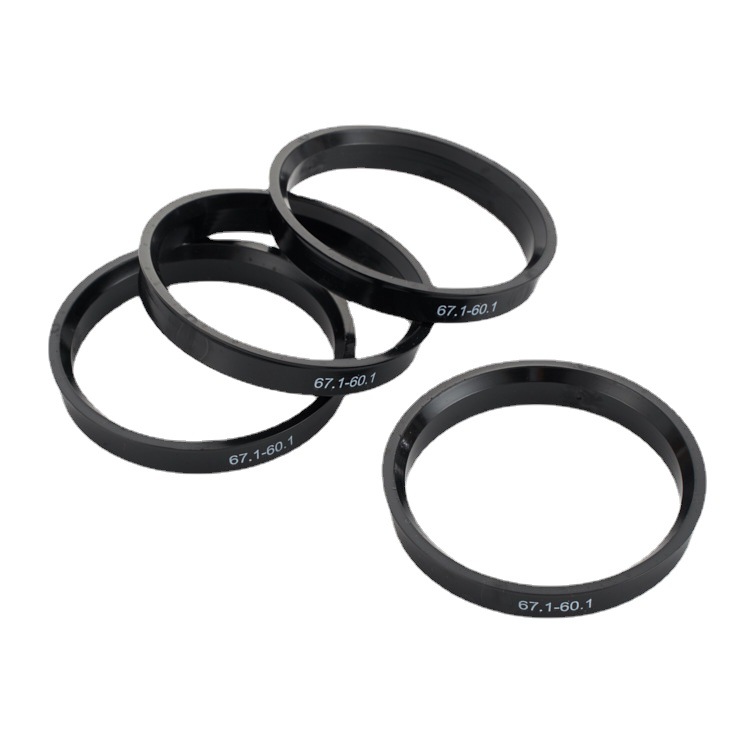 66.56-57.1 Plastic Wheel Hub Center Ring, Wheel Hub Reducer Ring, Axle Sleeve Ring, Adapter Ring