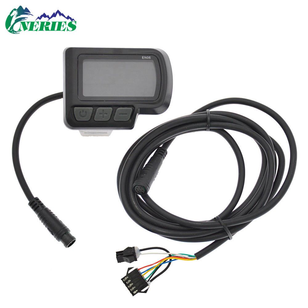 Electric Bicycle En06 Smart Lcd Instrument Mountain Bike Scooter Lcd Display Waterproof Cable 6-Core Wiring