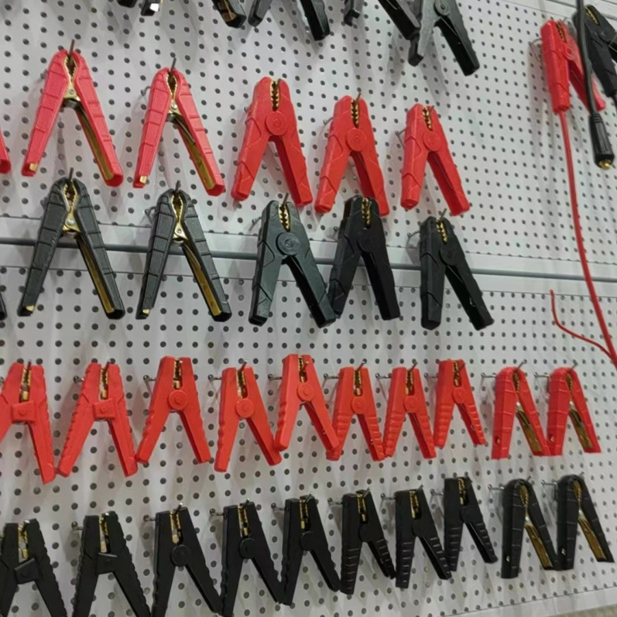 Оптовая поставка автомобильных зажимов для зарядки, крокодилы, зажимы для тестирования