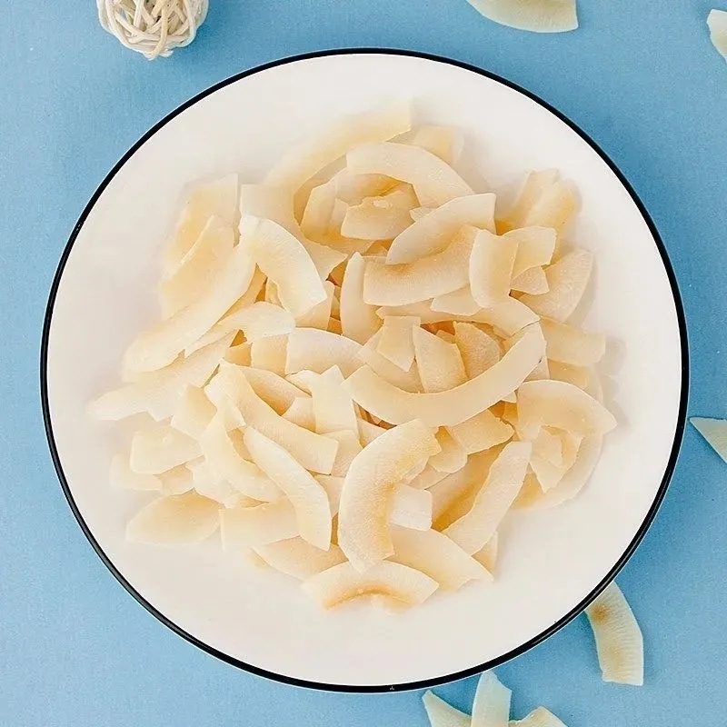 Hainan Coconut Chips 500 Ready-To-Eat Roasted Coconut Meat Crispy Chunks Crispy Coconut Dried Coconut Horns