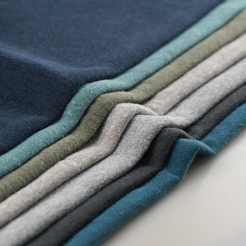 Jinlima hemp wholesale 350g hemp knitted sweater fabric autumn and winter recycled fiber fabric Tencel and flannel