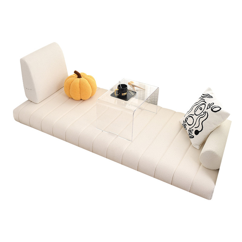 Removable and Washable Internet Celebrity Bay Window Mat House Quiet 2023 New Sponge Teddy Velvet Four-Season Universal Deck Balcony Mat