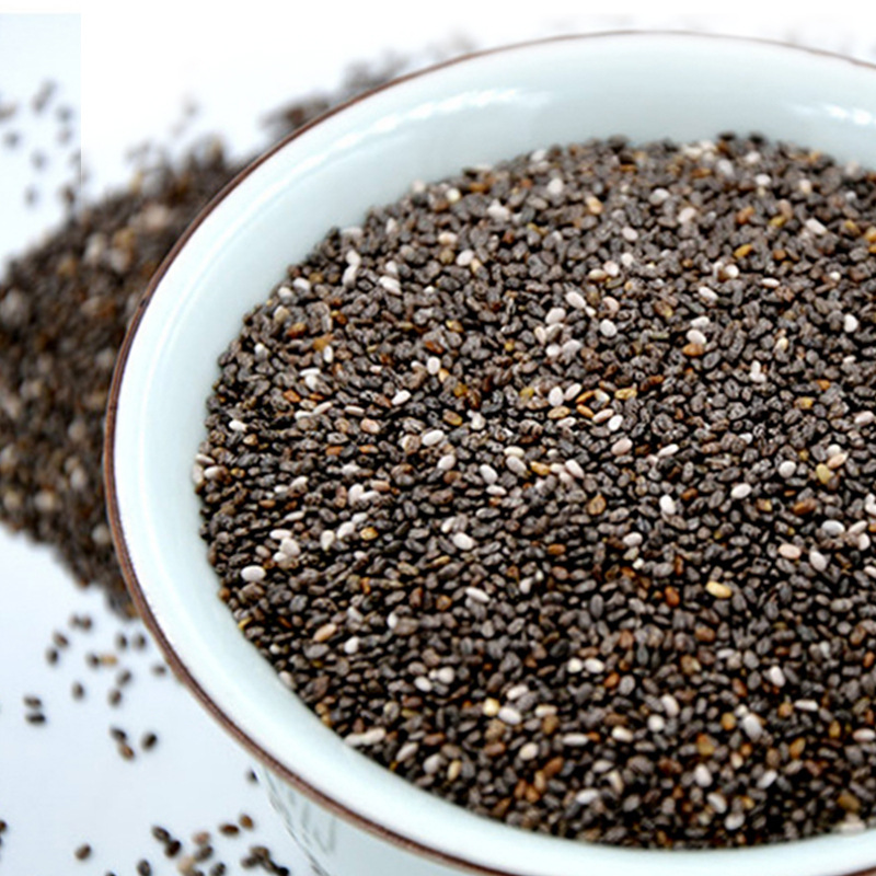 Factory Wholesale Chia Seeds Mexican Food Grade Breakfast Nuts Quinoa Oatmeal Meal Replacement Ingredients 500g