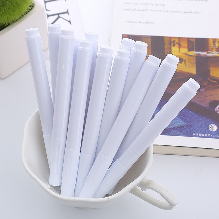 213 white liquid chalk creative mirror glass LED fluorescent board lamp board pen office stationery marker pen erasable