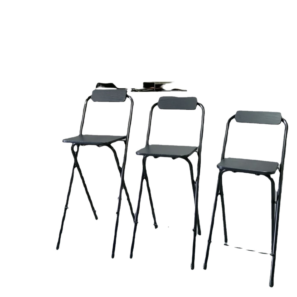 Bar stool modern minimalist folding chair cashier stool bar high stool front desk bar chair factory straight hair