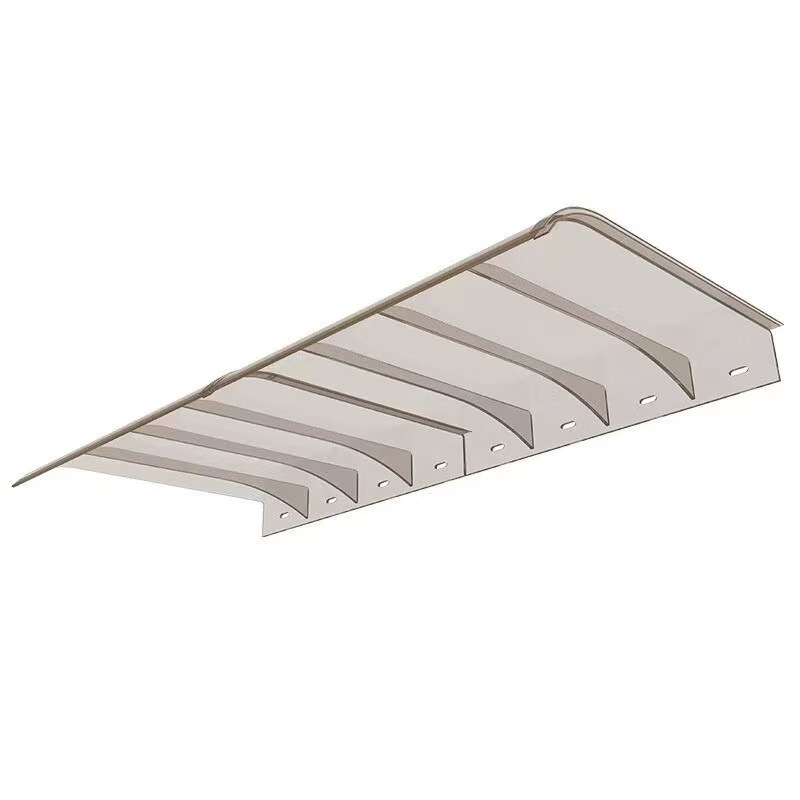 Pc Invisible Canopy Without Bracket Polycarbonate Awning Eaves Balcony Window Distribution Box Plug Rainproof Baffle