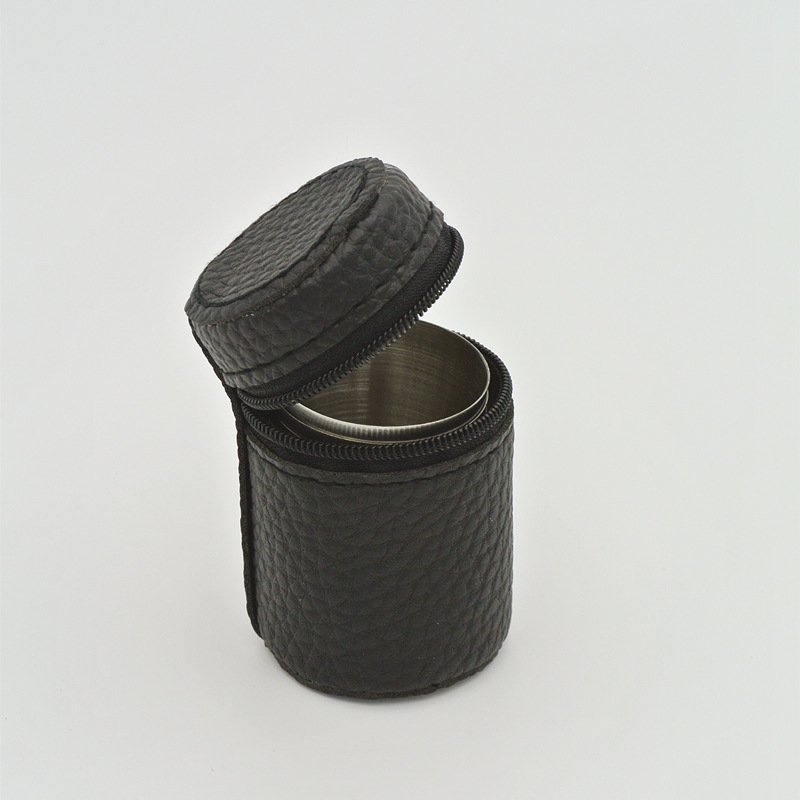 Manufacturers supply 30ML stainless steel small wine glass suit outdoor travel portable picnic spirits cup small wine glass