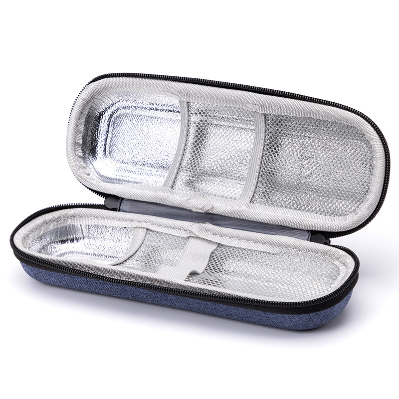 EVA Insulin Cold Storage Box Portable Mini Medicine Carry-on Heat Preservation Bag Ice Bag Ice Pack Medicine Box Storage Box