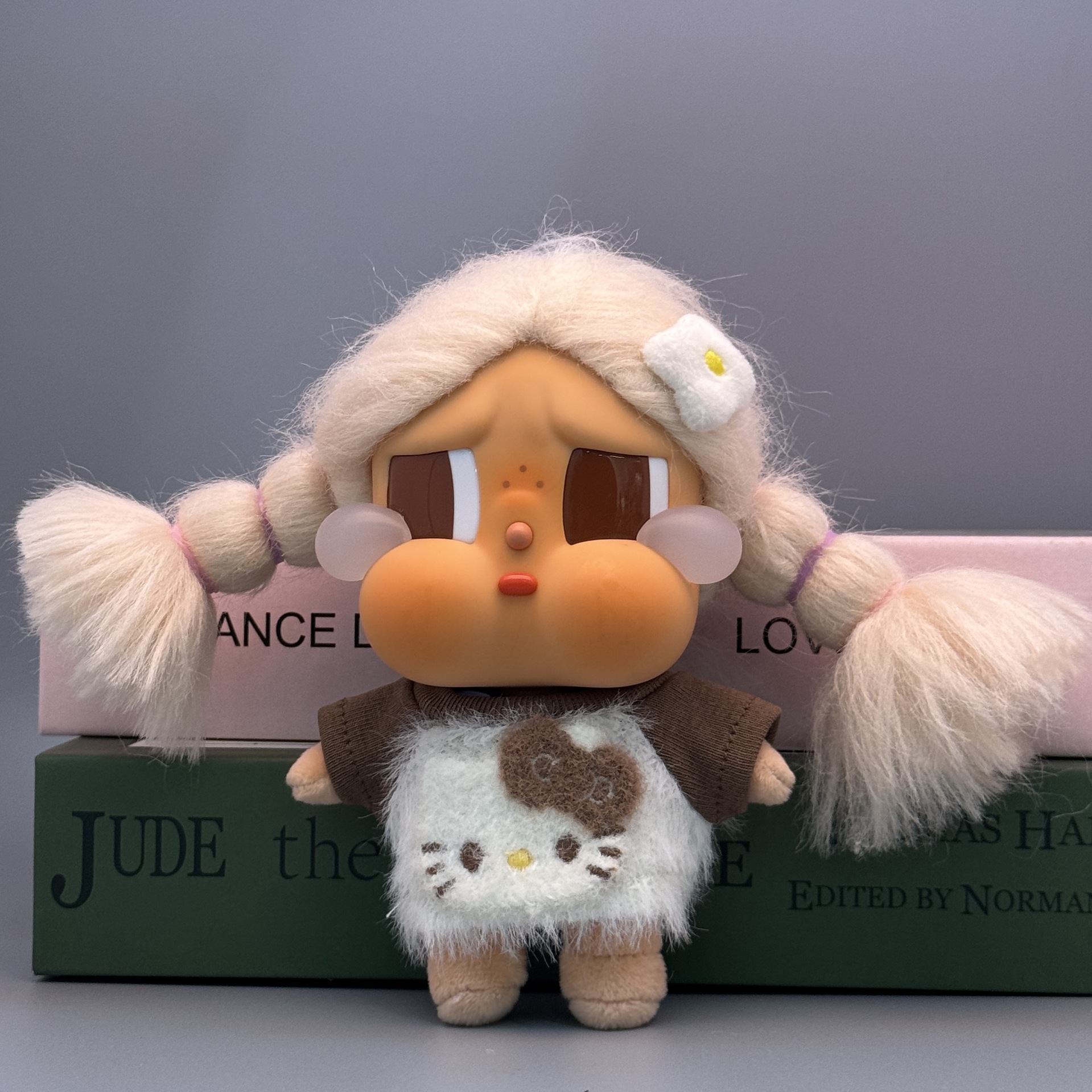 Only for Clothes] Crybaby Crying Doll Clothes Gurululu Beach Nap Bear Kitten Suit Maillard