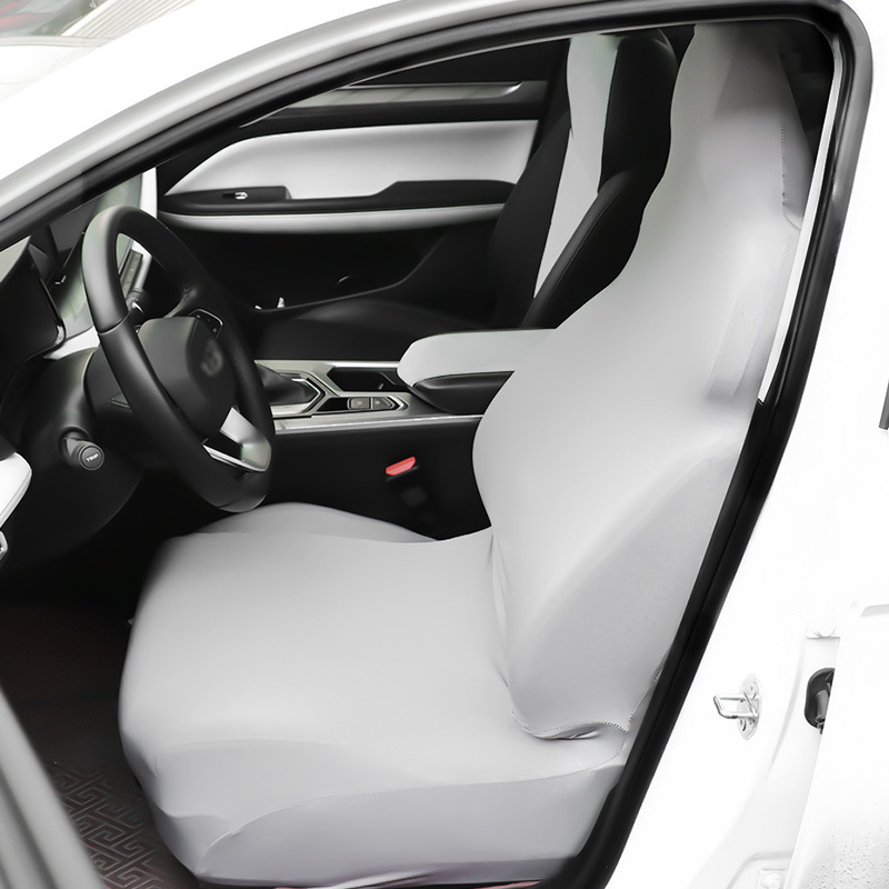 Elastic Car Seat Cushion Cover for All Seasons, Universal Seat Cover, Front Row, Fully Surrounded, Comfortable, Thin, Breathable, Dustproof and Dirt-Proof