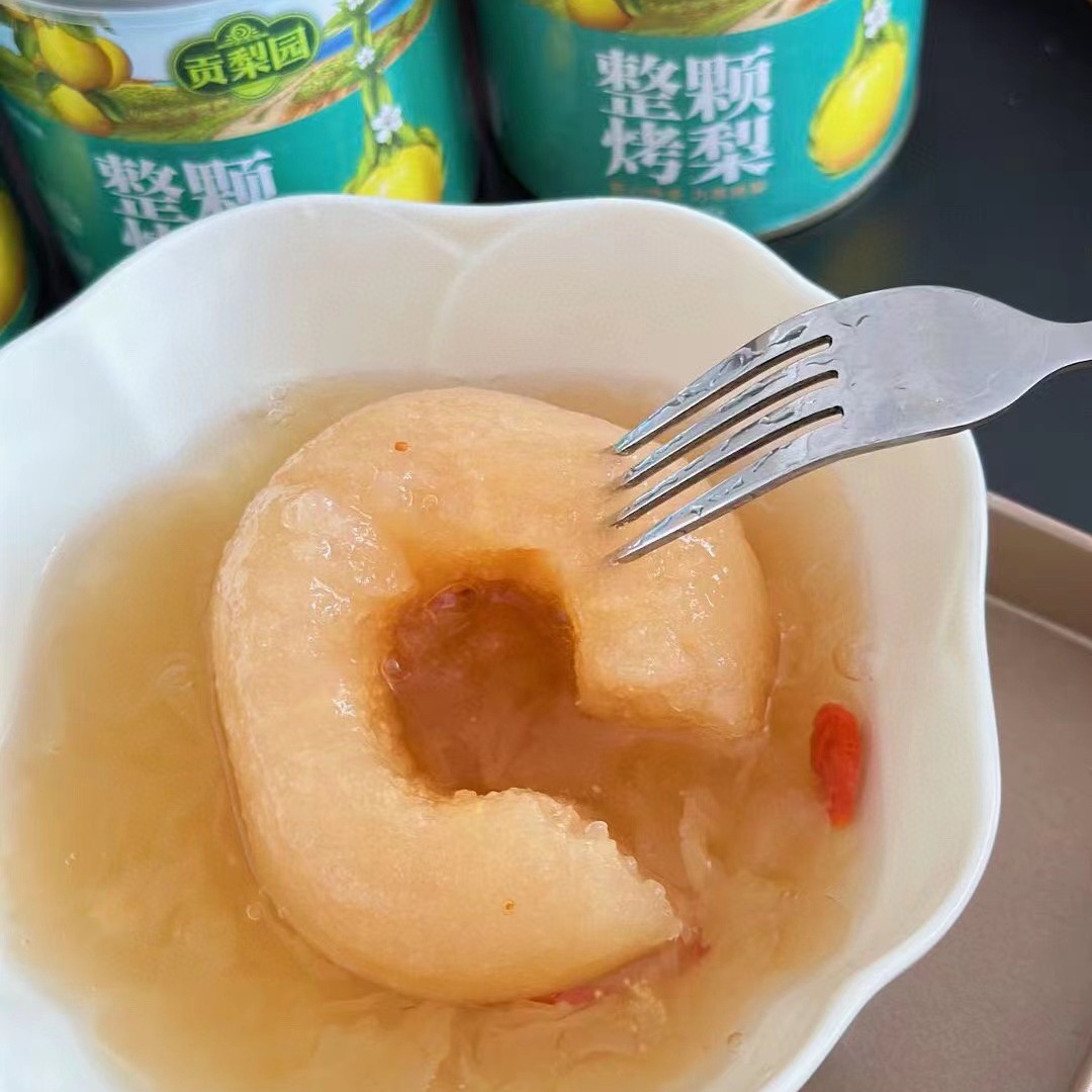 Wanxinshan Gongli garden whole roasted pear full box 400g * 24 boxes wholesale group purchase full box shipment without disassembly