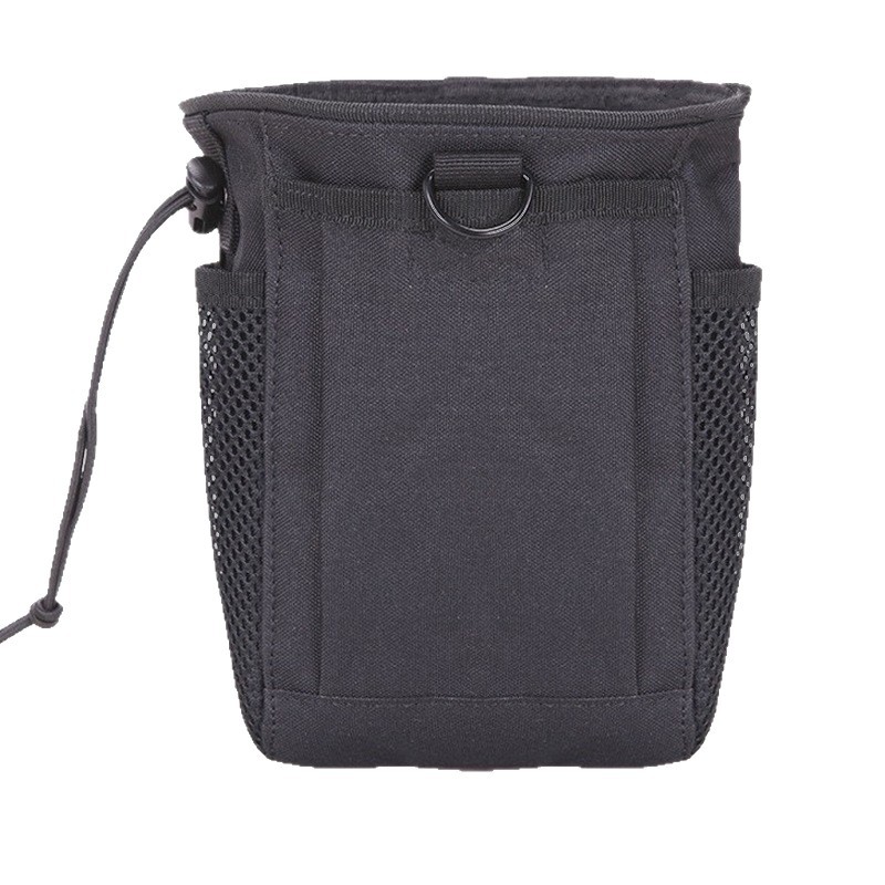 Outdoor Military Tactical Waist Bag Molle Small Recycling Bag Camping Drawstring Portable Storage Bag Lightweight Outdoor
