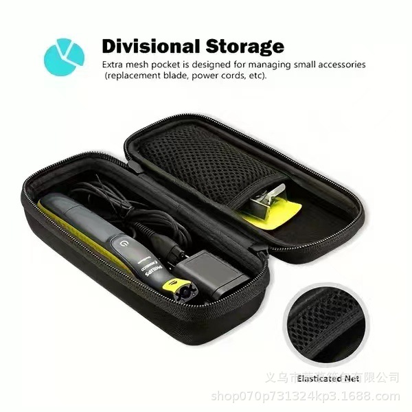 For Philips Oneblade Razor Storage Bag Portable Anti-vibration Travel Bag Razor EVA Storage Box