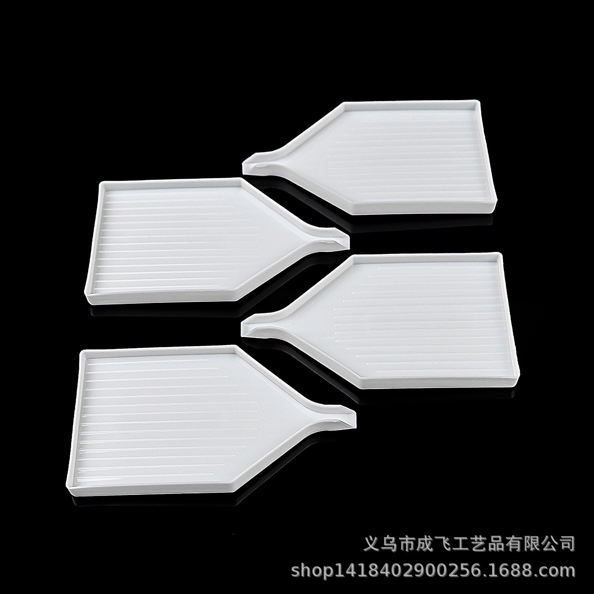 Diamond painting point diamond open plate 2.8/2.5CM flip diamond plate square diamond round diamond dual-use diamond plate