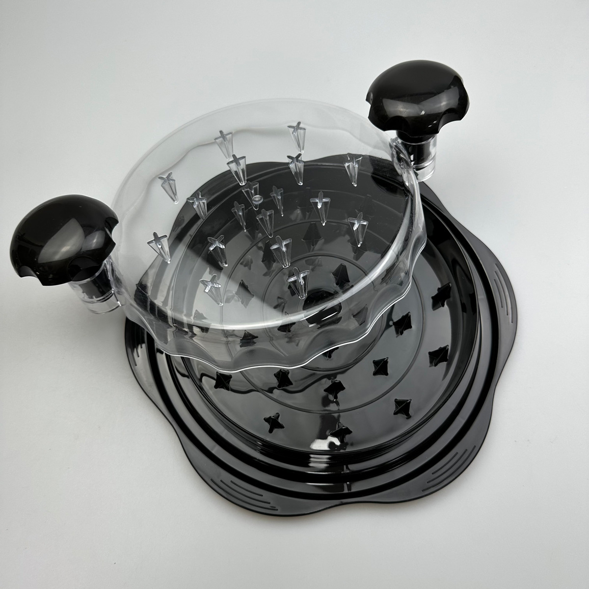 Transparent lid chicken meat miner meat shredder shredder stuffing machine pet Chicken Shredder machine