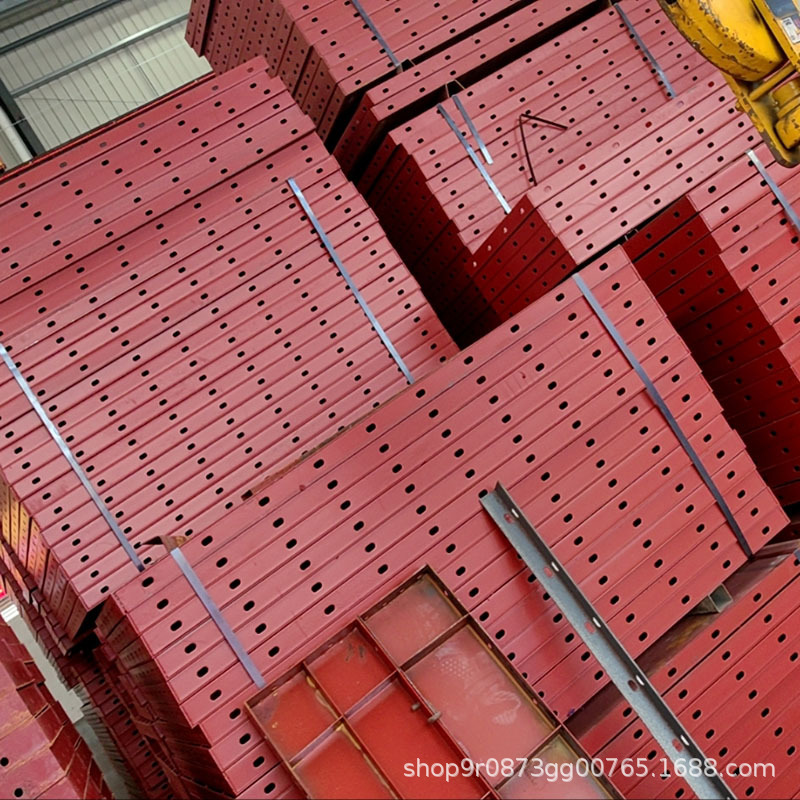 Foshan Spot Steel Template Construction Plane Combination Steel Template Reinforced River Road Engineering Anti-Collision Highway Guardrail Template