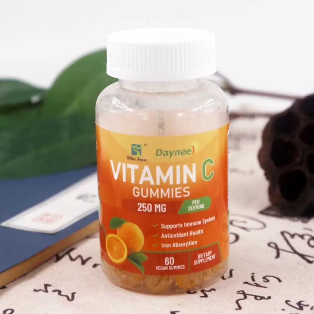 Foreign Trade Export Vitamin C Gummies Vitamin C Gummies Orange Energy Vitamin C Candy