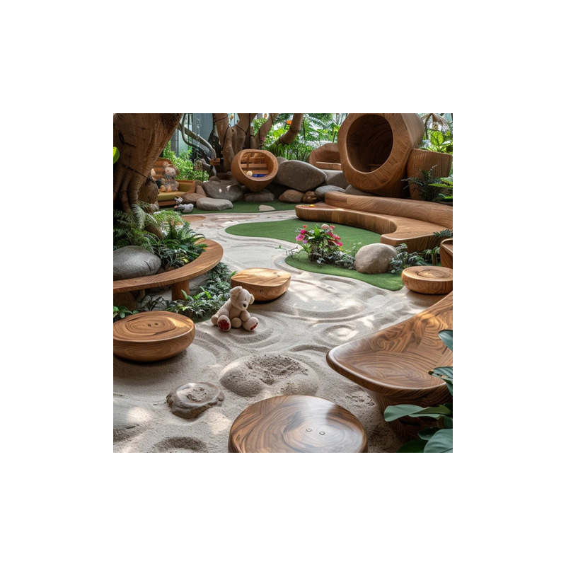 Supply of Baby Sand, Kidsren's Playground Toy Sand Pool, Sea Sand Table, Fine Sand Landscaping, Sea Sand Kindergarten Sand Pool