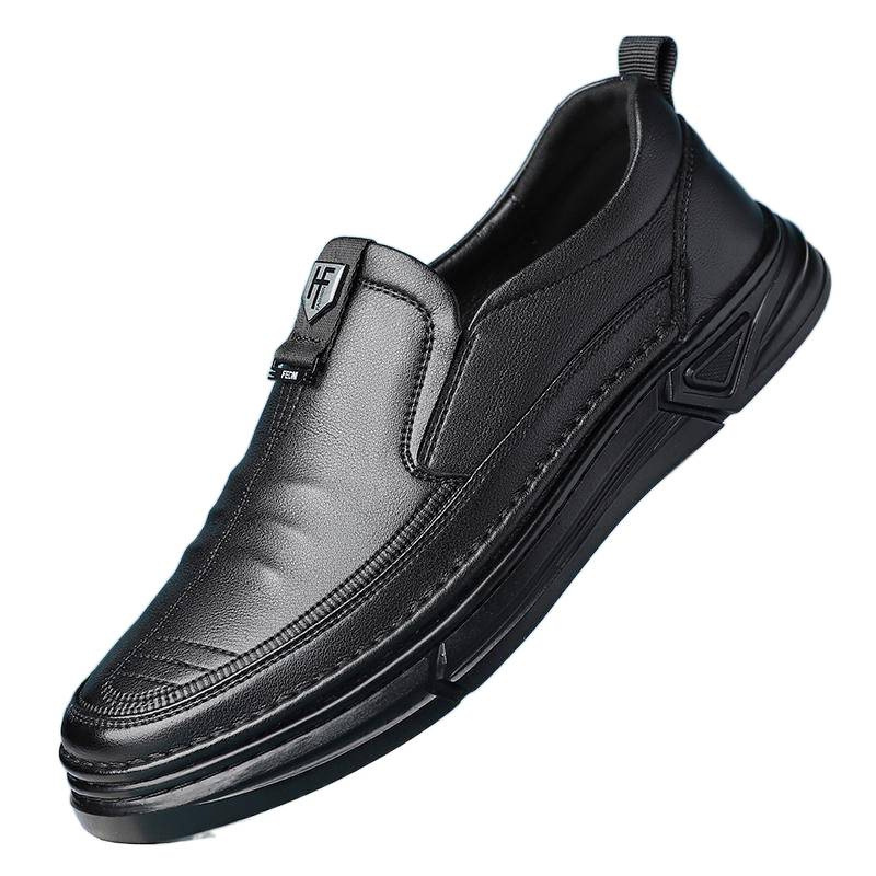 New Casual Shoes High Quality Genuine Leather Casual Business Four Seasons Popular Leather Shoes
