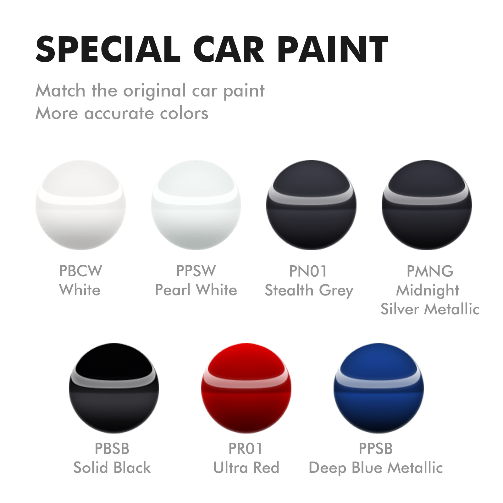 New Car Paint Pen Touch-Up Pen, Special Car Paint Pen, Starry Gray Pearl White Scratch Repair Tool
