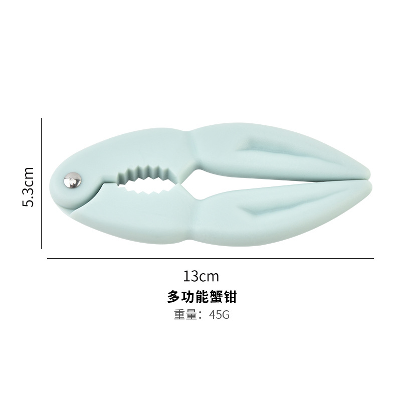 Seasonal Products Crab Eating Tools Scandinavian Color Nut Walnut Clamp Hairy Crab Claws Kitchen Tools Plastic Crab Claws