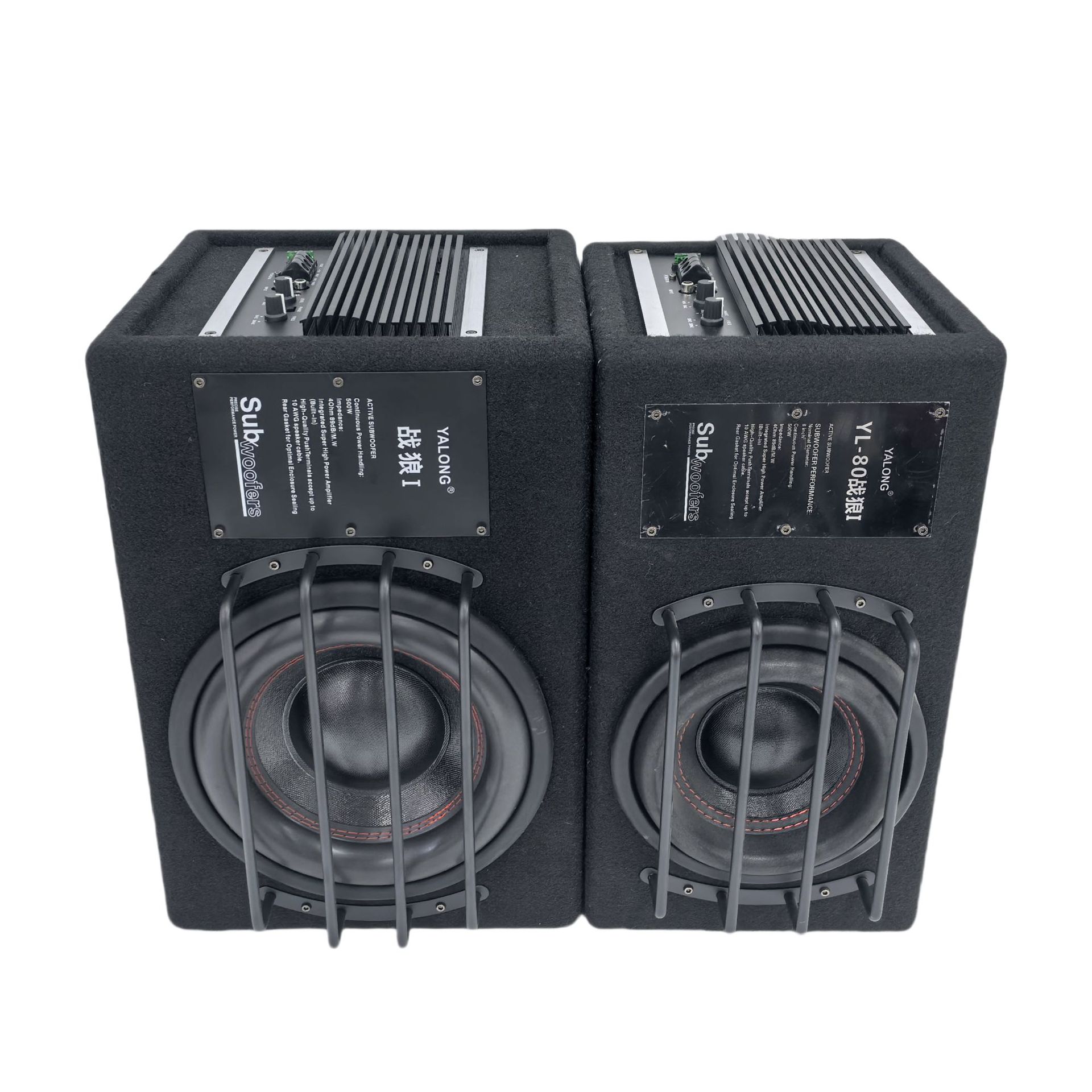 Cross-Border Car Audio Upgrade and Modification, Super Subwoofer, Car Audio, Active High-Power Subwoofer