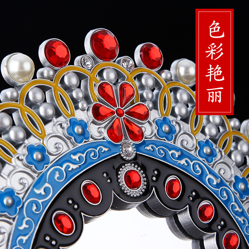 Peking Opera facial makeup Imperial Concubine mirror photo frame decoration foreign affairs overseas Chinese characteristic craft gift business gift